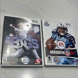 Madden NFL 08 for Wii the bigs 2007 - (White/Blue)